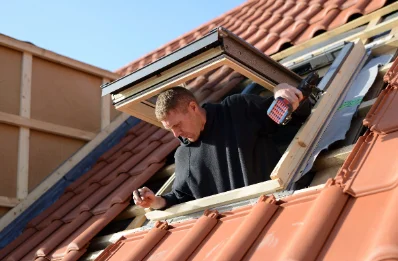 Pose de fenêtres de toit Velux à Bléquin